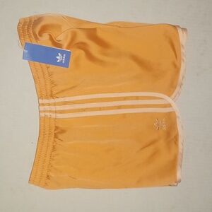 Adidas Originals Sprinter Shorts Size-L Orange/White NWT